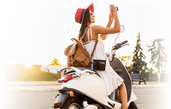 a Scooter or with Zanzibar Funky Scooter Rental